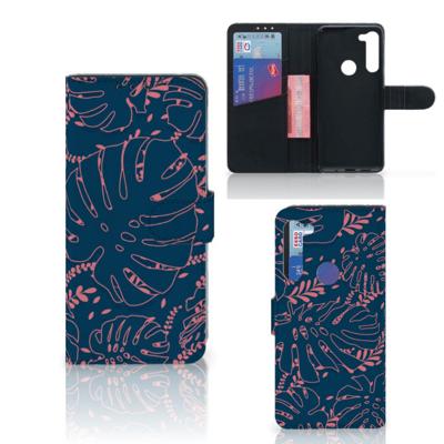 Motorola G8 Power Hoesje Palm Leaves