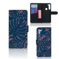 Motorola G8 Power Hoesje Palm Leaves