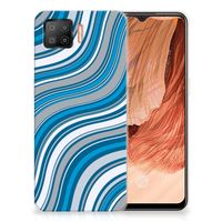 OPPO A73 4G TPU bumper Waves Blue - thumbnail