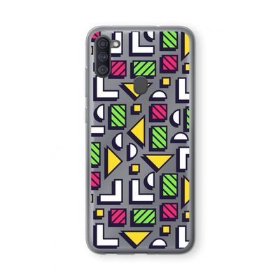 8-bit N°4: Samsung Galaxy A11 Transparant Hoesje
