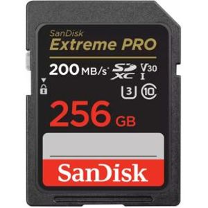 SanDisk Extreme PRO 256GB SDXC Geheugenkaart