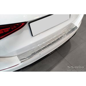 RVS Bumper beschermer passend voor Mercedes C-Klasse W206 Kombi 2021- 'Ribs' AV235810