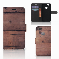 Huawei Nova Book Style Case Old Wood - thumbnail