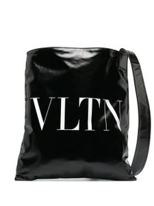 Valentino Garavani sac porté épaule à imprimé VLTN - Noir