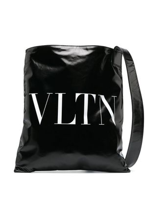 Valentino Garavani sac porté épaule à imprimé VLTN - Noir