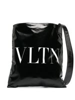 Valentino Garavani sac porté épaule à imprimé VLTN - Noir - thumbnail