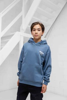 Vingino Basic Hoodie Kids Lichtblauw - Maat 128 - Kleur: Lichtblauw | Soccerfanshop