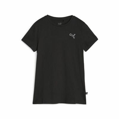 Dames-T-Shirt met Korte Mouwen Puma Zwart - Maat: L