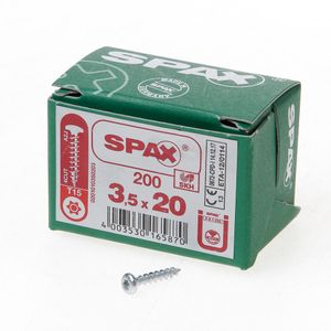 Spax bolkop t15 3,5x20(1000)