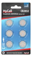 HyCell Lithium knoopcellen CR2032 | 3 V | 6 stuks - 1516-0026 1516-0026 - thumbnail