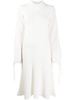 MSGM robe mi-longue nervurée - Tons neutres MSGM robe mi-longue nervurée - Tons neutres