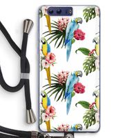 Kleurrijke papegaaien: Honor 9 Transparant Hoesje met koord Kleurrijke papegaaien: Honor 9 Transparant Hoesje met koord