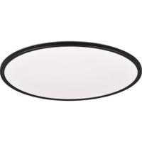 LED Plafondlamp 30W - Dimbaar met Afstandsbediening - Mat Zwart