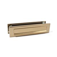 Mariani Briefplaat Combinatie Rechthoek Pvd Messing - 91182014