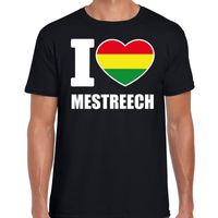 Carnaval I love Mestreech t-shirt zwart voor heren