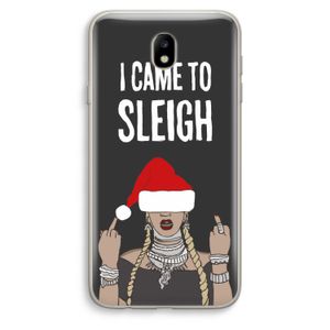 Came To Sleigh: Samsung Galaxy J7 (2017) Transparant Hoesje