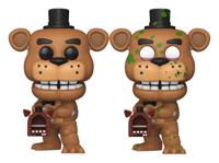 Funko Fusion POP! Games Vinyl Figures Freddy Fazbear with Pizza Launcher w/CH 9 cm Assortment (6)