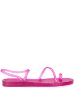 Ancient Greek Sandals sandales Eleftheria pailletées - Rose - thumbnail