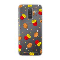 Chicken 'n Fries: Samsung Galaxy A6 Plus (2018) Transparant Hoesje