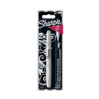 Viltstift Sharpie rond 0.9mm metallic zilver blister ÃƒÆ' 1 stuk