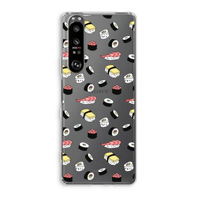 Sushi time: Sony Xperia 1 III Transparant Hoesje