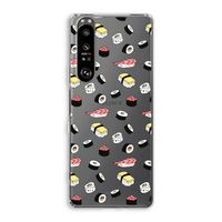Sushi time: Sony Xperia 1 III Transparant Hoesje