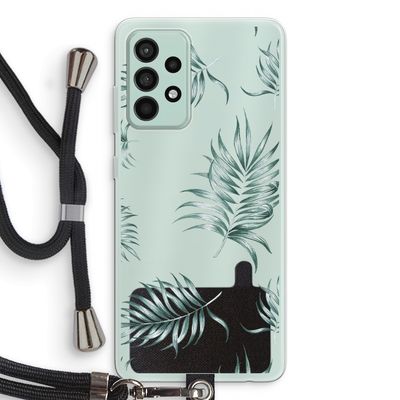 Simple leaves: Samsung Galaxy A52s 5G Transparant Hoesje met koord
