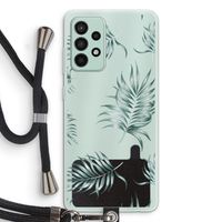 Simple leaves: Samsung Galaxy A52s 5G Transparant Hoesje met koord