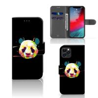 Apple iPhone 11 Pro Leuk Hoesje Panda Color | Portemonnee hoesje