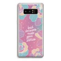 Good stories: Samsung Galaxy Note 8 Transparant Hoesje