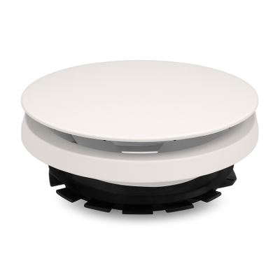 Zehnder ComfoValve Luna S - Toevoerventiel Ø 125mm - Wit - Voor toevoer van lucht