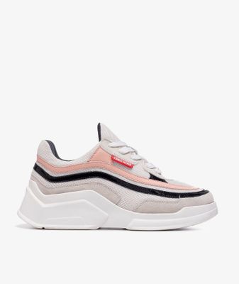 CERO NINE Fort K-297 sneakers | maat 37 | wit/roze