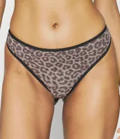 2-pack dames string - Mylli - Panter strings maat S