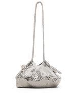Kara sac porté épaule Ufo en maille métallique - Argent