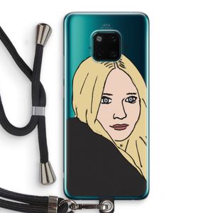 Ashley: Huawei Mate 20 Pro Transparant Hoesje met koord