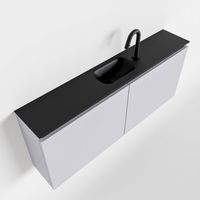Toiletmeubel Mondiaz Ture | 120 cm | Meubelkleur Cale | Eden wastafel Urban Midden | 1 kraangat