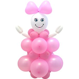 Knutselset Ballonfiguur Geboorte Meisje