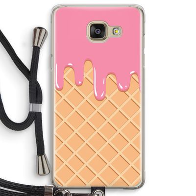 Ice cream: Samsung Galaxy A5 (2016) Transparant Hoesje met koord