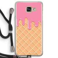 Ice cream: Samsung Galaxy A5 (2016) Transparant Hoesje met koord