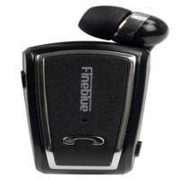 Fineblue F-v3 Bluetooth 4 1 draadloze stereo Bluetooth in-ear oortelefoon mini headset zwart