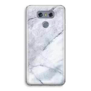 Witte marmer: LG G6 Transparant Hoesje