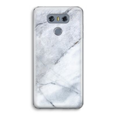 Witte marmer: LG G6 Transparant Hoesje