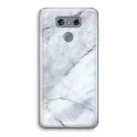 Witte marmer: LG G6 Transparant Hoesje