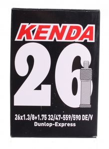 Kenda Binnenband 26 x 1 3/8/1.75( 32/47-559/590) DV 28 mm Kenda Binnenband 26 x 1 3/8/1.75( 32/47-559/590) DV 28 mm