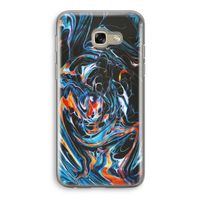 Black Unicorn: Samsung Galaxy A5 (2017) Transparant Hoesje Black Unicorn: Samsung Galaxy A5 (2017) Transparant Hoesje
