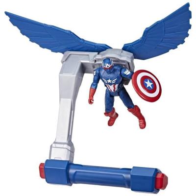 Captain America Flight Control-figuur, Marvel Epic Hero Series Captain America: Brave New World, vanaf 4 jaar