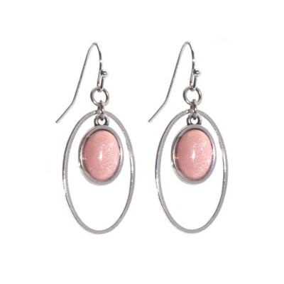 Qoss Hang Oorbellen Anky Roze
