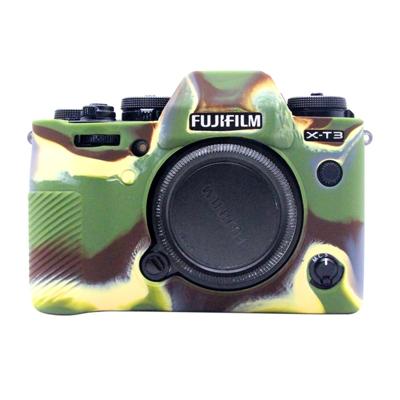 PULUZ zachte siliconen beschermhoes voor FUJIFILM XT3 (camouflage)