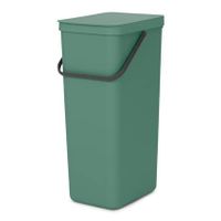 Brabantia Sort & Go Afvalemmer 40 Liter - Fir Green