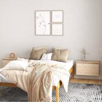 Wandkasten 2 st 60x30x35 cm massief grenenhout - thumbnail